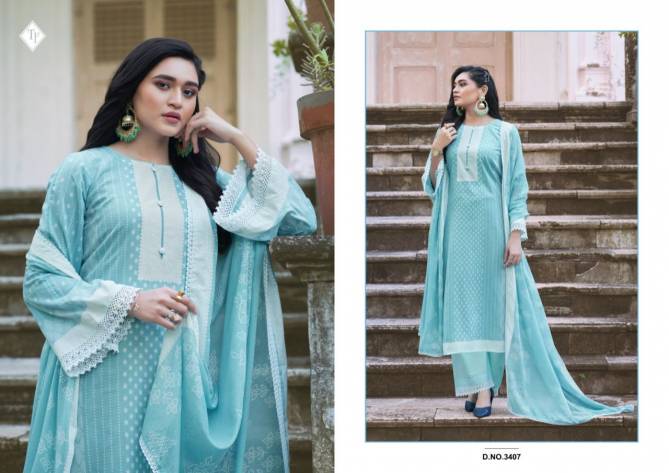 Tanishk Falak 3 Cotton Printed Fancy Wear Designer Dress Material Collection